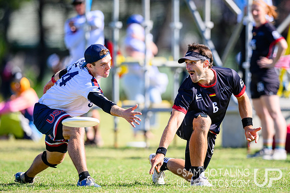 Mixed power-pools during World Ultimate Championships at Runaway Bay Sports Precinct