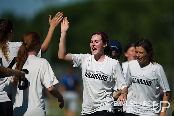 2014 USAU D-I College Champs Friday Round 5 Action