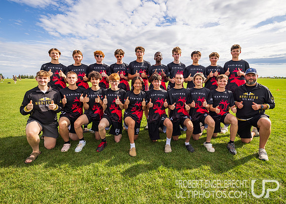 Caribou - Team Photo . Edmonton, AB: Canadian Ultimate Juniors C