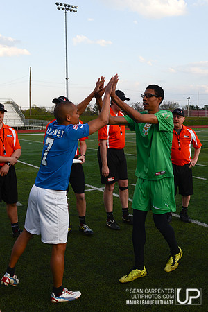 MLU Spinners vs. Rumble