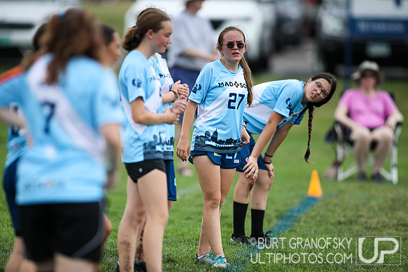 USA Ultimate YCC 2022 -- U20 Girls Sat Action