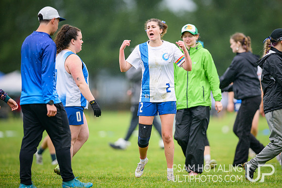 Round III pool play at USAU D-III College Championships