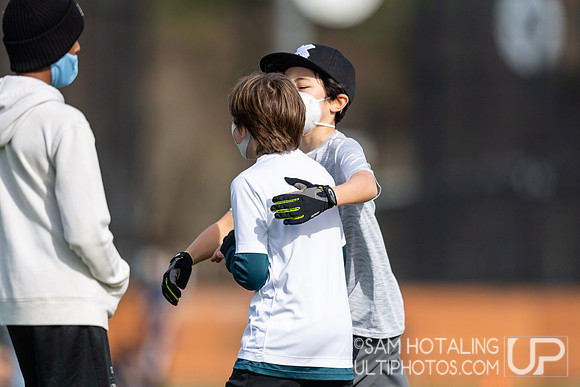 Youth ultimate frisbee at Seven Hills Invite