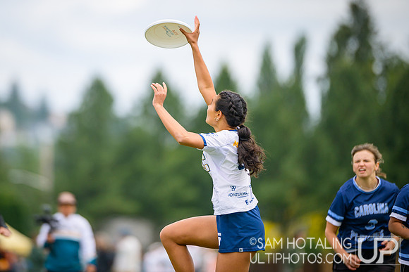 Pool play at USAU D-I College Championships