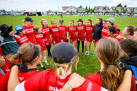 St. Olaf Vortex vs Wesleyan Vicious Circles in quarterfinals at USAU D-III College Championships