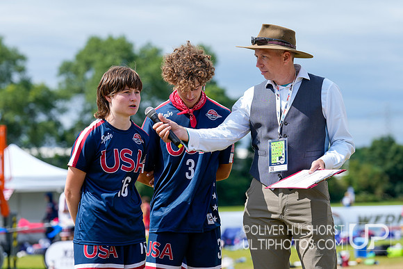 Canada U20 Mixed v USA U20 Mixed WJUC Saturday Mixed Final