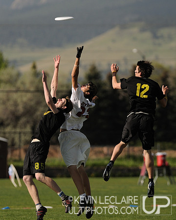 Friday 8:30am round -- 2011 USAU College Championships