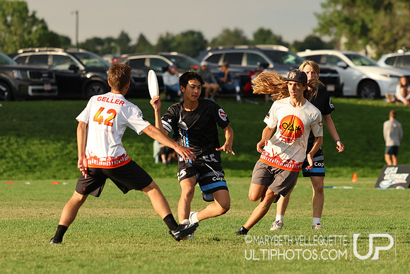 Saturday action at the USA Ultimate Youth Club Championships in