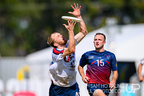 Pool play during World Ultimate Championships at Runaway Bay Precinct