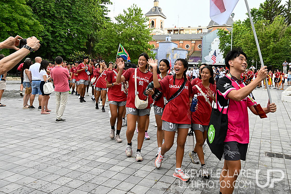 WU24 Saturday Parade and Opening Ceremony