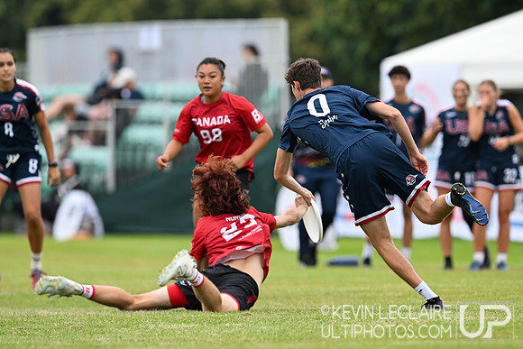 USA vs Canada U20 Mixed - WJUC Wednesday Round 1