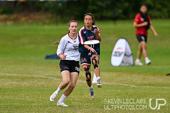 USA vs Germany U20 Women's - WJUC Monday Round 3
