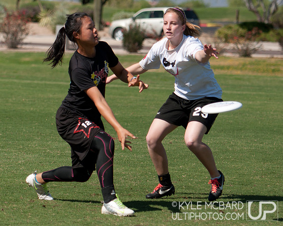 Saturday women's action from SW D-I Regionals 2012