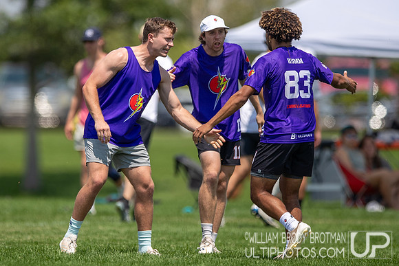 Day 1 of the USA Ultimate U.S. Open ICC Championships