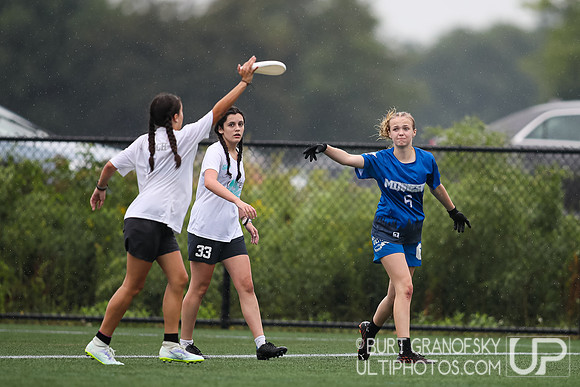 USA Ultimate YCC 2022 -- U17 Girls Sat Action
