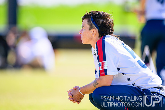 Women’s power-pools during World Ultimate Championships at Runaway Bay Sports Precinct