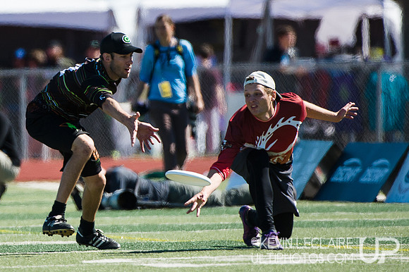 Drag'n Thrust vs. Ghosts Mixed Semi 2013 USA Ultimate Club Natio