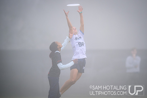 Grit vs Nemesis in women’s placement play during Club Championships at Surf Cup Sports Park