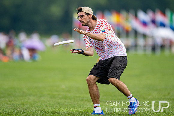 Charrúa vs Eintracht Frankfurt in pool play at World Ultimate Club Championships