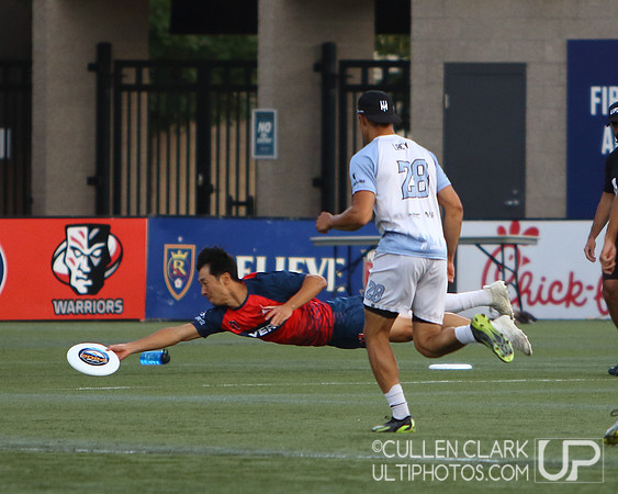 Minnesota Wind Chill vs. Carolina Flyers UFA Championship Weekend semifinal game at Zions Bank Stadium. Saturday, August 24, 2024