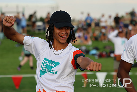 Color of Ultimate BIPOC hat game at the USA Ultimate Internation