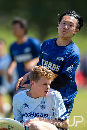 Day 2 of the USA Ultimate D-I College Championships