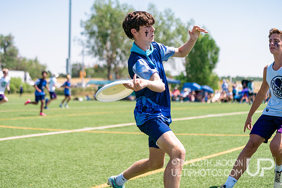 Pool play at 2024 USAU Youth Club Championship