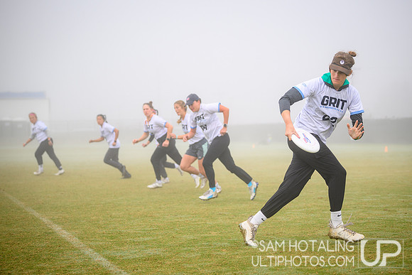 Grit vs Nemesis in women’s placement play during Club Championships at Surf Cup Sports Park