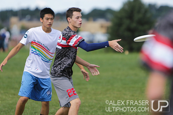 U19 Boys - Saturday - 2016 USAU Youth Club Championships