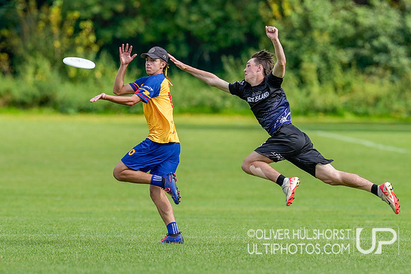 Colombia v New Zealand U20 Open Placement Game - WJUC Friday