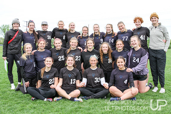 Day 1 of USA Ultimate 2022 D-III College Championships.