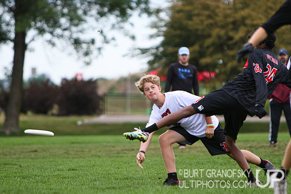 USA Ultimate YCC 2022 -- U17 Boys Sun Action