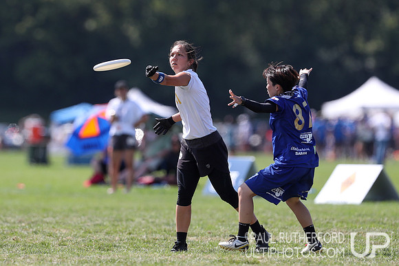 Fury and Swampybarg at the 2022 World Ultimate Club Championships