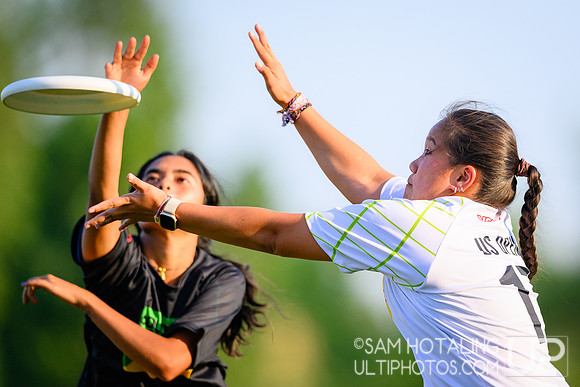 Color of Ultimate showcase game during International Club Championships at Aurora Sports Park