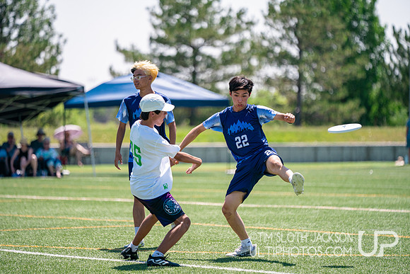 Pool play at 2024 USAU Youth Club Championship