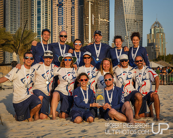 Great Britain Mixed Masters Team Photo - Spirit Award - WCBU 2015