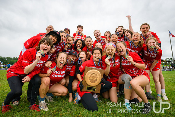 Highlights: Haverford/Bryn Mawr Sneetches vs Wesleyan Vicious Circles in finals at USAU D-III College Championships