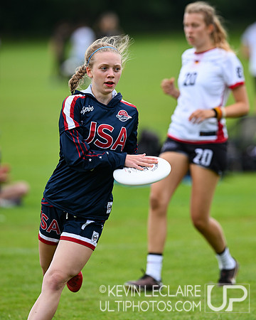 USA vs Germany U20 Women's - WJUC Monday Round 3