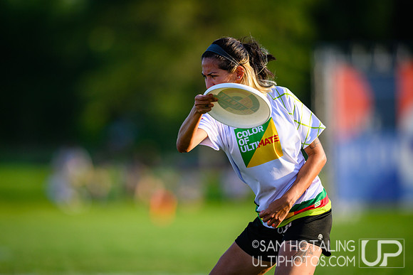 Color of Ultimate showcase game during International Club Championships at Aurora Sports Park