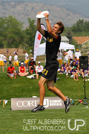 Saturday Open division action from 2012 College Nationals
