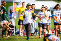 Pool play at USAU D-I College Championships
