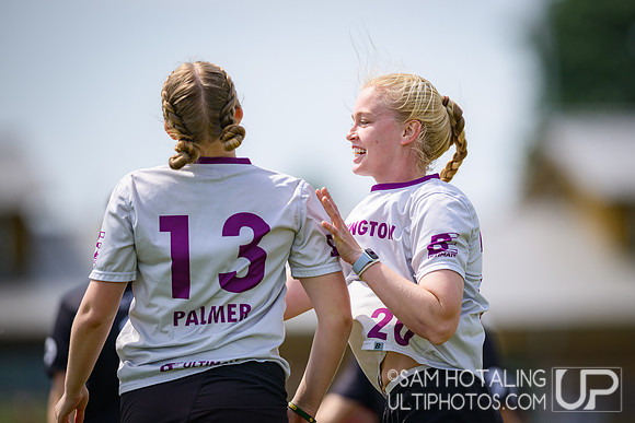 Colorado Quandary vs Washington Element in quarterfinals at USAU D-I College Championships