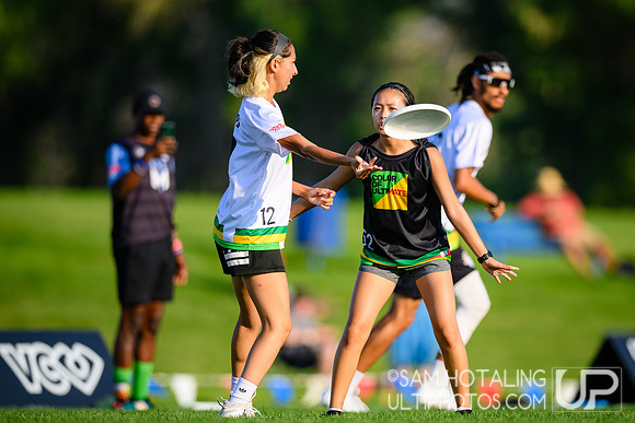 Color of Ultimate showcase game during International Club Championships at Aurora Sports Park