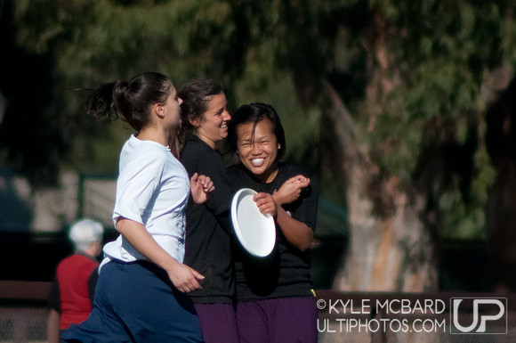Saturday Women's action from Stanford Invite 2012