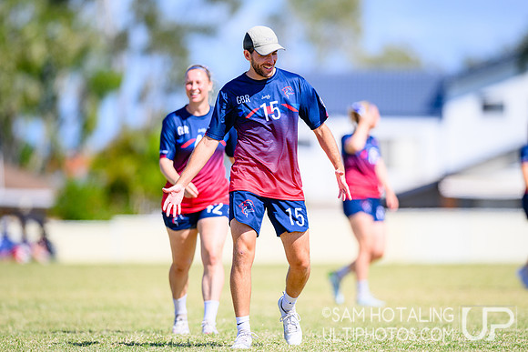 Mixed power-pools during World Ultimate Championships at Runaway Bay Sports Precinct