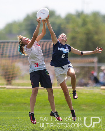U16 Girls - Saturday - 2016 USAU Youth Club Championships