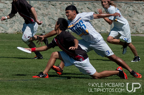 Saturday open action from NorCal D-I Sectionals 2012