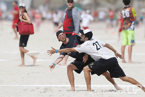 Day 4 of the 2015 World Championships of Beach Ultimate