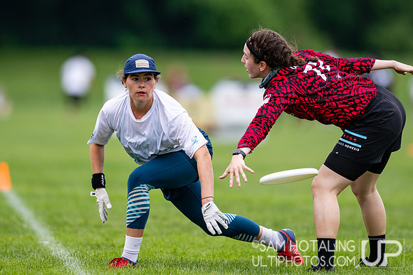 Box Vienna Ultimate vs Chicago Nemesis in pool play at World Ultimate Club Championships