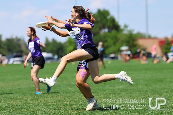 Sunday action at the USA Ultimate Youth Club Championships. U-20
